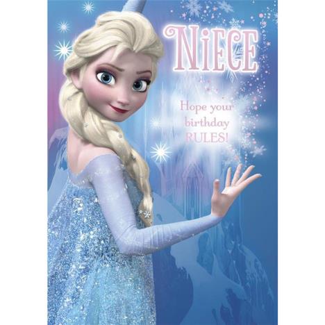 Niece Elsa Disney Frozen Birthday Card £1.85
